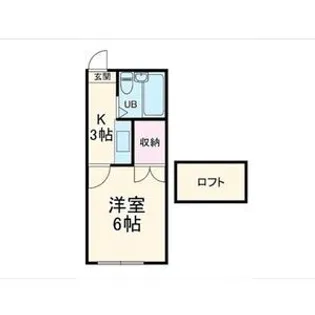 ロフト【1階】の間取り