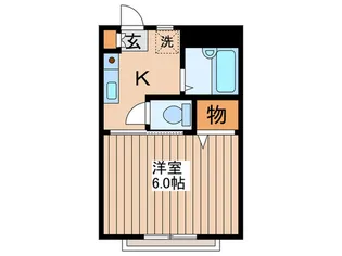 サンモール【2階】の間取り