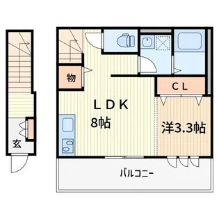 passero java【2階】の間取り