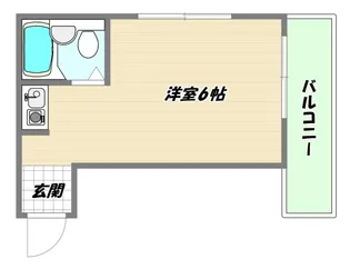 大阪府大阪市淀川区木川西1【マンション】の間取り