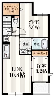 ポコハイム【2階】の間取り