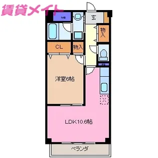 Noble Casa【2階】の間取り