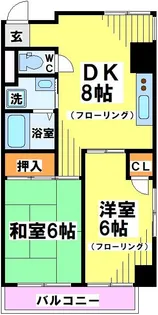 東京都調布市布田1【マンション】の間取り