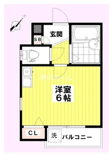 ラビングパレス東伏見【3階】の間取り