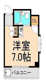 ホワイトシティ【4階】の間取り