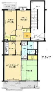 レジエ戸塚深谷1号棟【1階】の間取り
