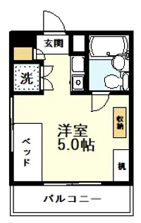 MOZART 90【3階】の間取り