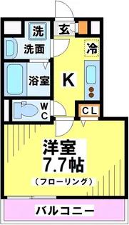 東京都調布市布田6【マンション】の間取り