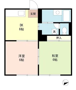 バリュース戸塚【2階】の間取り