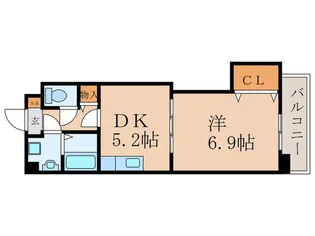 八番館【3階】の間取り