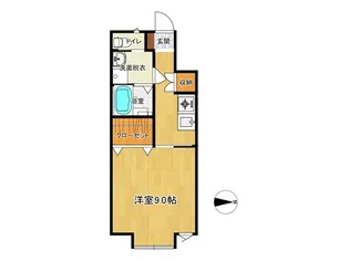 ヴィラ元町3【1階】の間取り