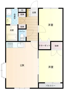 竜王プレジオ【3階】の間取り