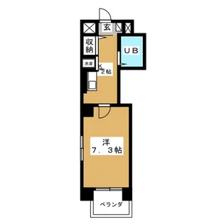 シグマケミカル名古屋ビル【9階】の間取り