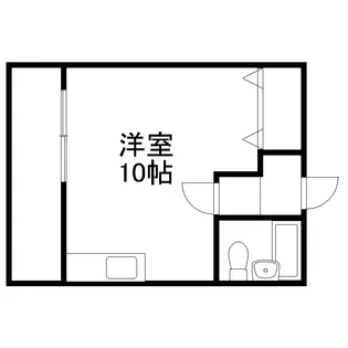 アルトゥパークマンション【9階】の間取り