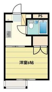 メゾン小名【2階】の間取り