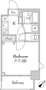 ミリアレジデンス白金台ヒルズ【11階】の間取り