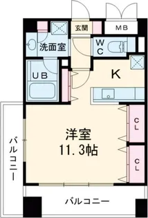 カスタリア中野【5階】の間取り