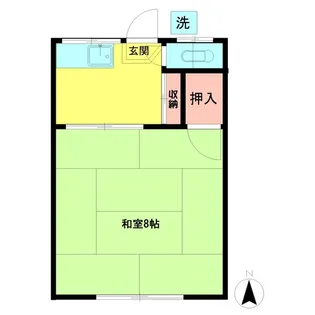 三鷹ハイツ【2階】の間取り