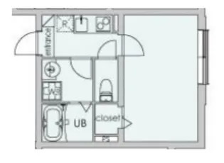 アトレ雑司が谷【1階】の間取り