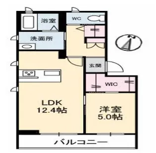 広島県福山市引野町1【マンション】の間取り