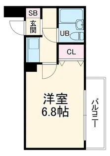 ユーコート浦安【3階】の間取り
