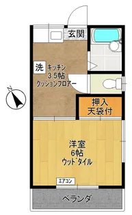 けやき荘【2階】の間取り