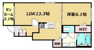 ニューライズT B棟【1階】の間取り