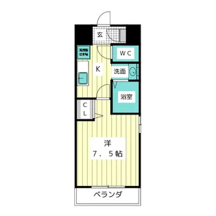 セントラル小嶋【2階】の間取り