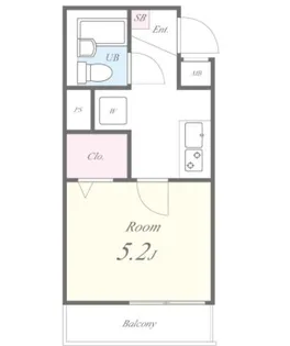 千葉県市川市市川南2【アパート】の間取り