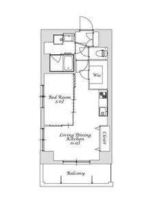 エテルナフィオーレ【2階】の間取り