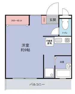 ベルアート【1階】の間取り
