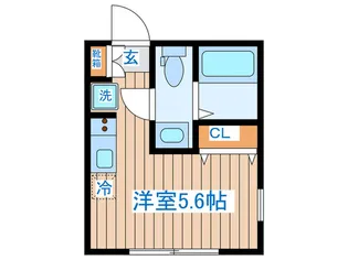 クリエイト南台【3階】の間取り
