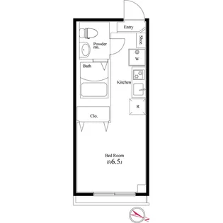 レガーロ千葉駅前【4階】の間取り