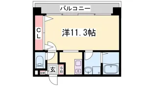 諏訪山ハウス【2階】の間取り