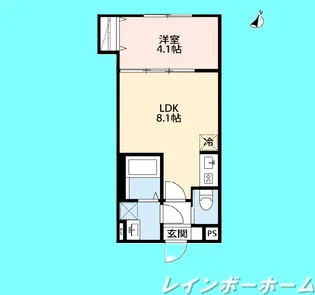 千葉県松戸市小金【アパート】の間取り