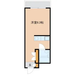 コーポ5旭が丘【2階】の間取り