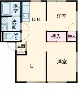 フォンテI【1階】の間取り