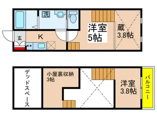 SパレスIV【2階】の間取り