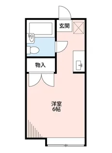 キャピタル上本郷【1階】の間取り