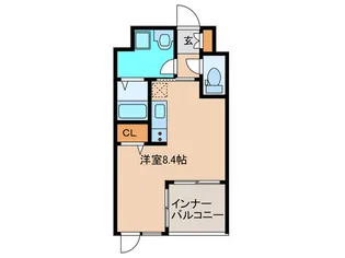 THE GRANDE AVENUE【3階】の間取り