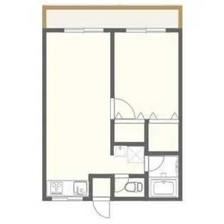 北綱島サンハイツ【2階】の間取り