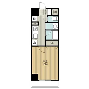 BUENA花園【4階】の間取り