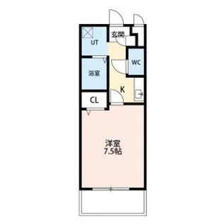 愛知県名古屋市中村区上米野町3【マンション】の間取り
