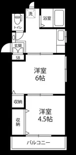 東京都世田谷区上祖師谷5【アパート】の間取り