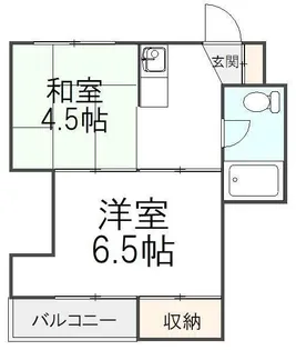 北村ビル【2階】の間取り