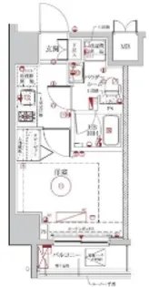 LUMEED横濱南【7階】の間取り