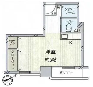 コトー駿河台【7階】の間取り