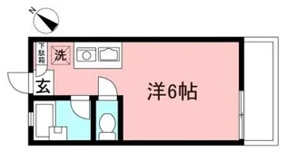 ヘレネ林間【2階】の間取り