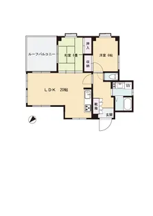 ライフゾーン梶ヶ谷【4階】の間取り