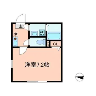 ポモドーロ池上【3階】の間取り